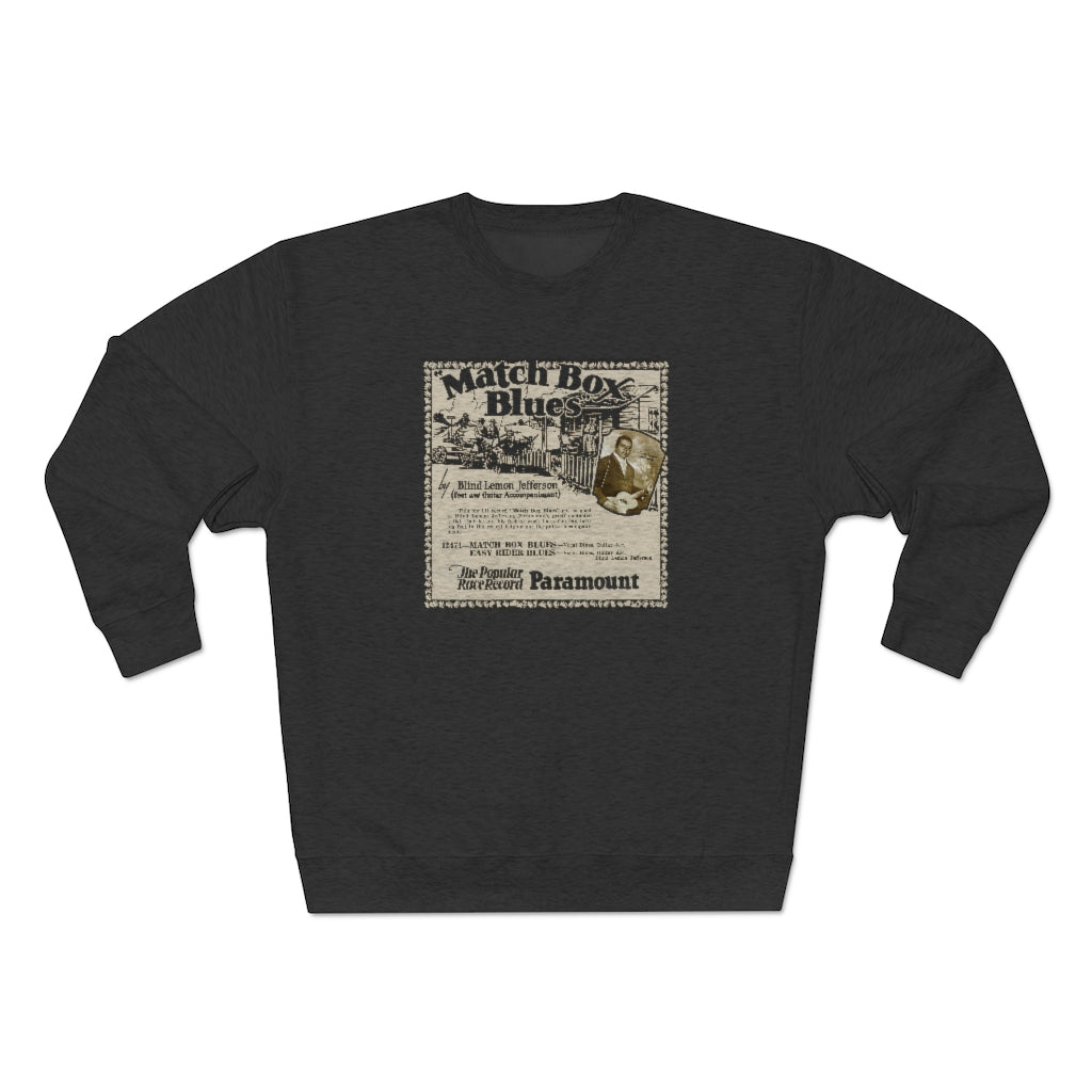 Blind Lemon Jefferson - Unisex Premium Crewneck Sweatshirt