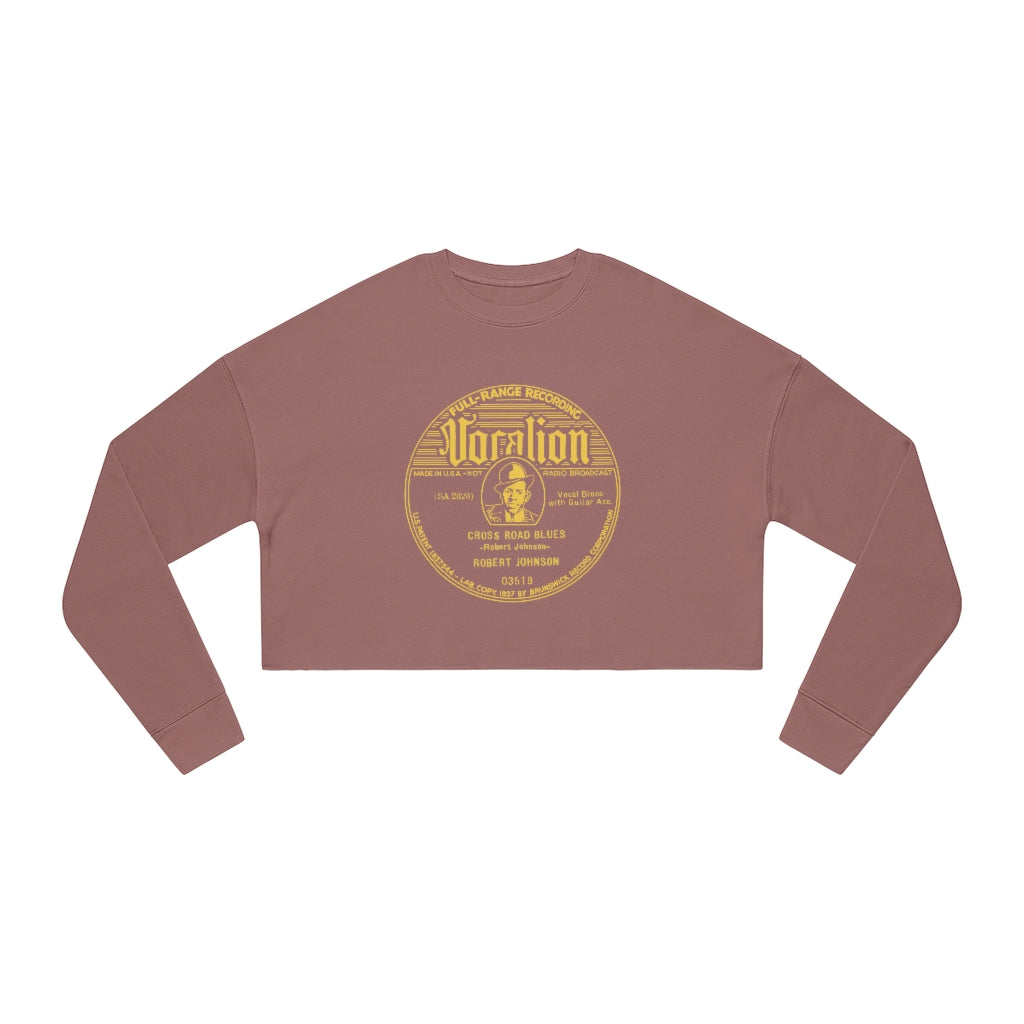 Robert Johnson - Women's Cropped Sweatshirt