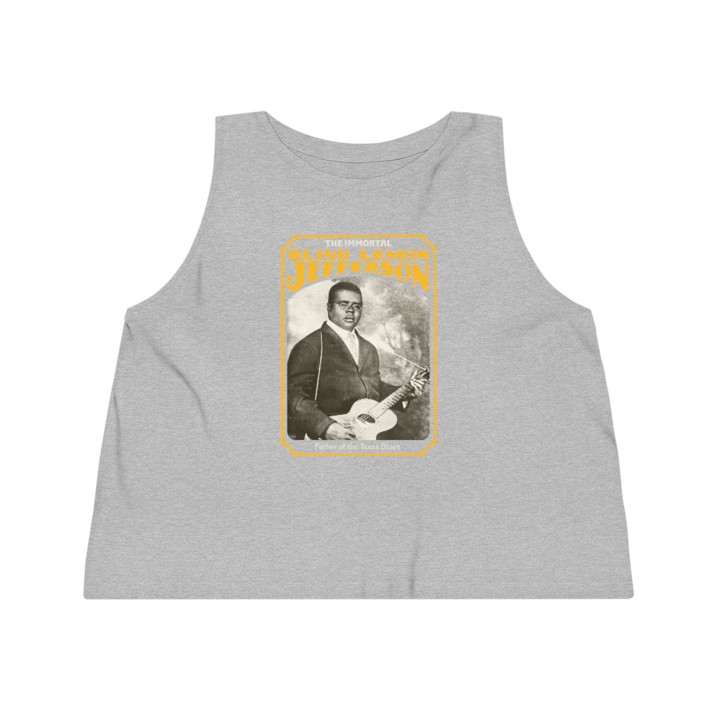 Blind Lemon Jefferson - Women's Dancer Cropped Tank Top