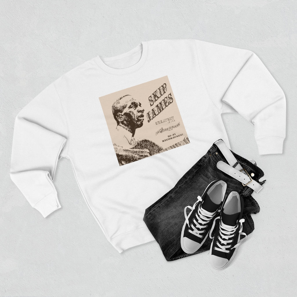 Skip James - Unisex Premium Crewneck Sweatshirt