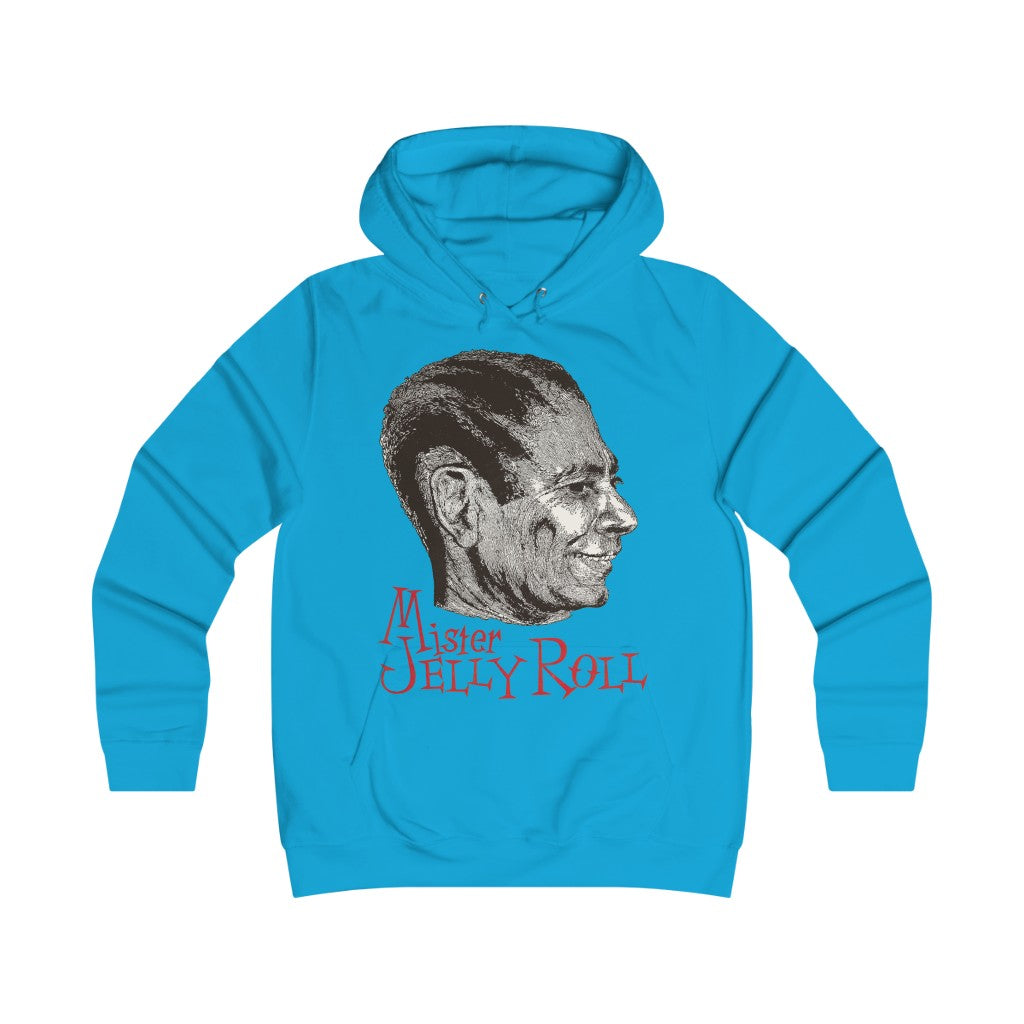 Jelly Roll Morton - Girlie College Hoodie