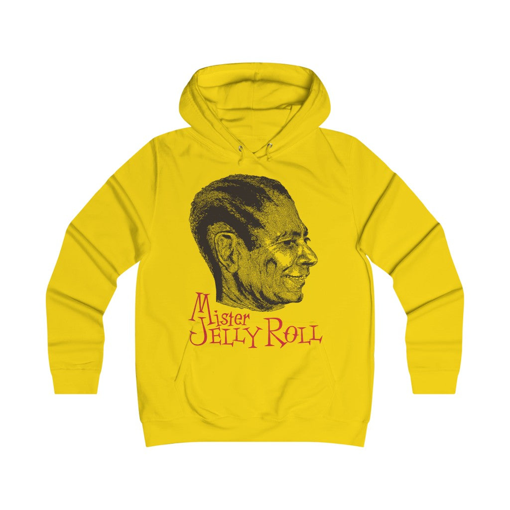 Jelly Roll Morton - Girlie College Hoodie