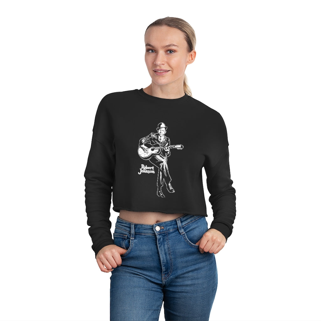 Robert Johnson - Women's Cropped Sweatshirt