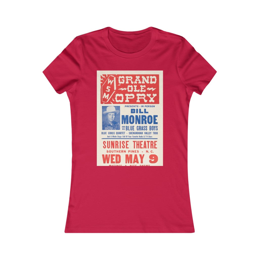 Bill Monroe - Women's Favorite Tee