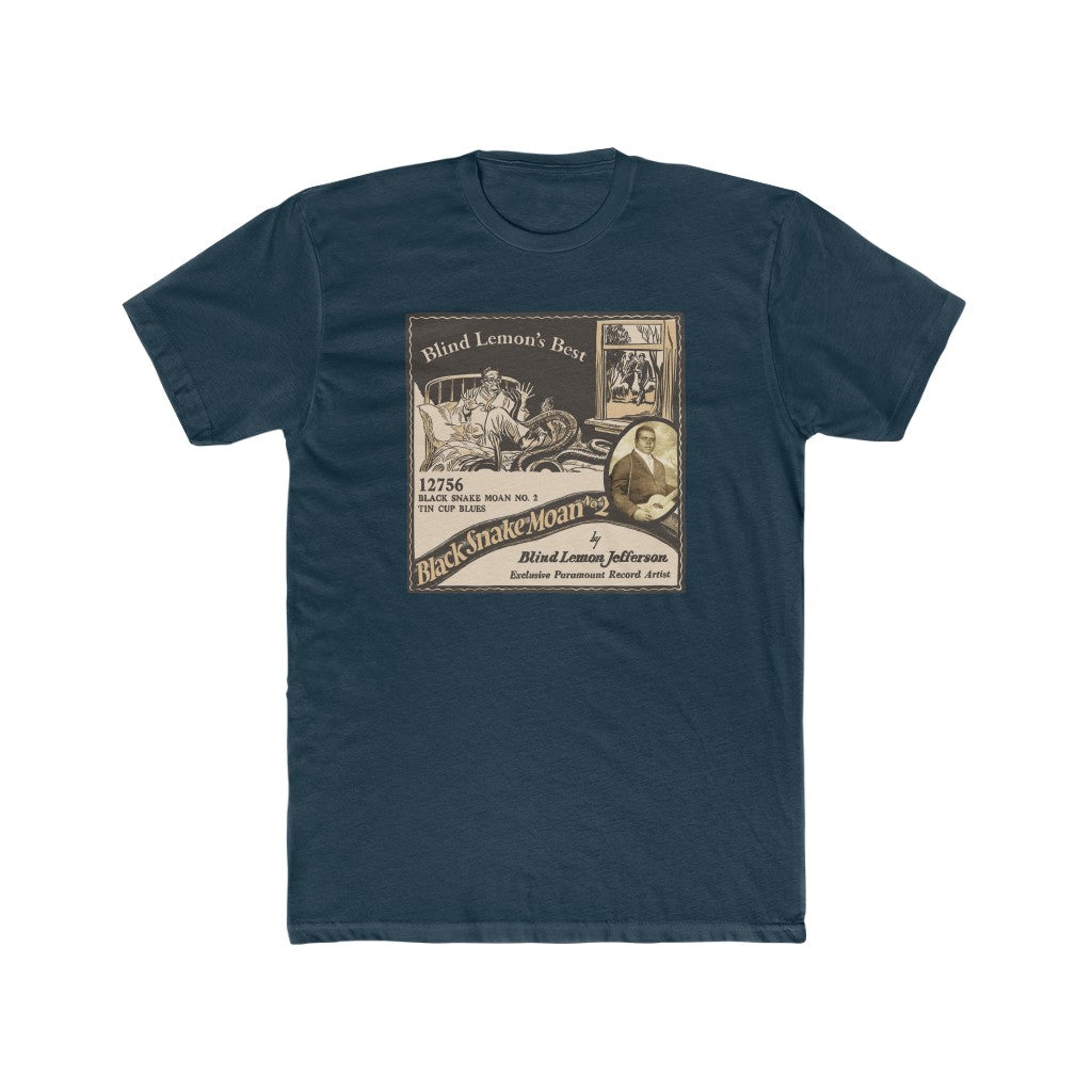 Blind Lemon Jefferson - Men's Cotton Crew Tee