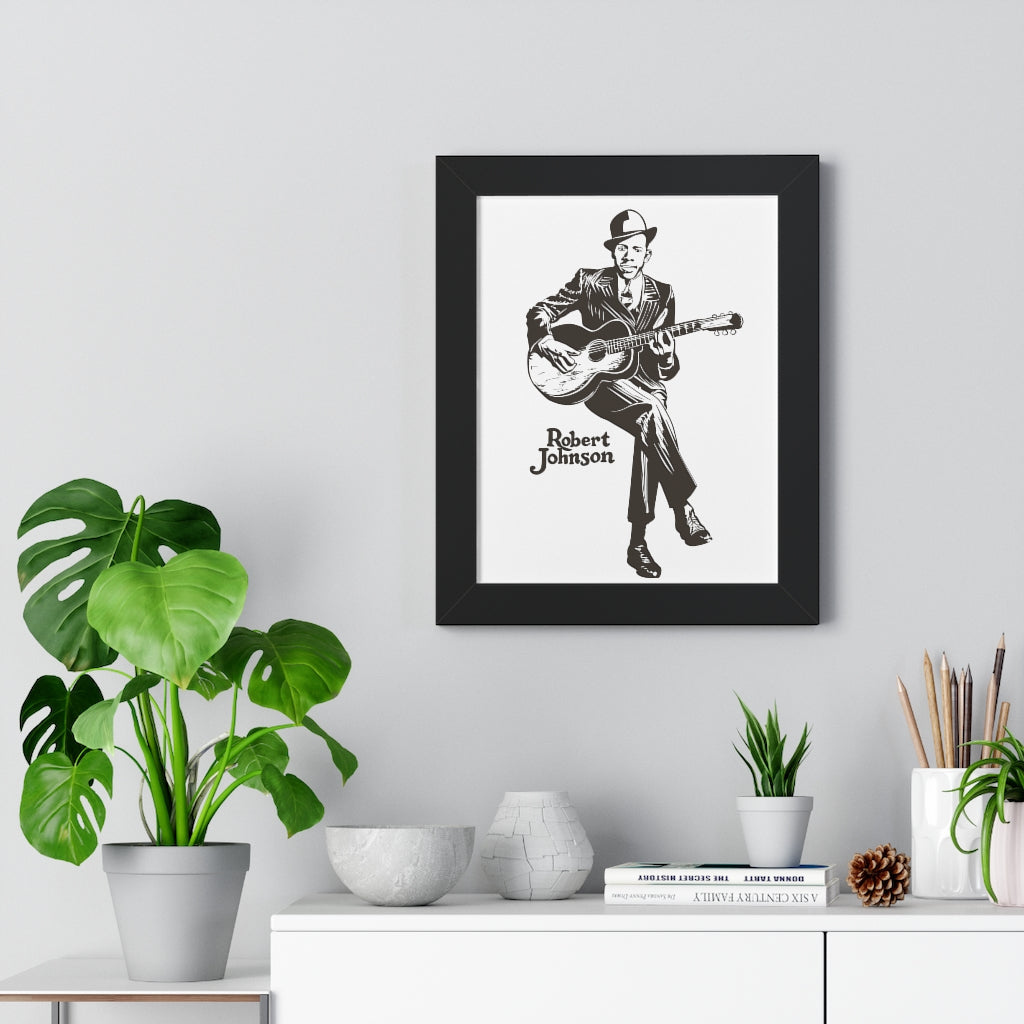 Robert Johnson - Framed Vertical Poster