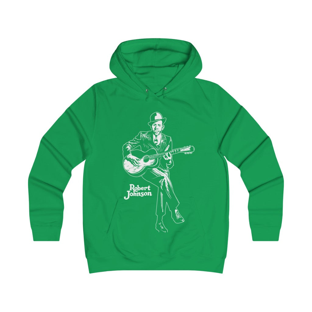 Robert Johnson - Girlie College Hoodie