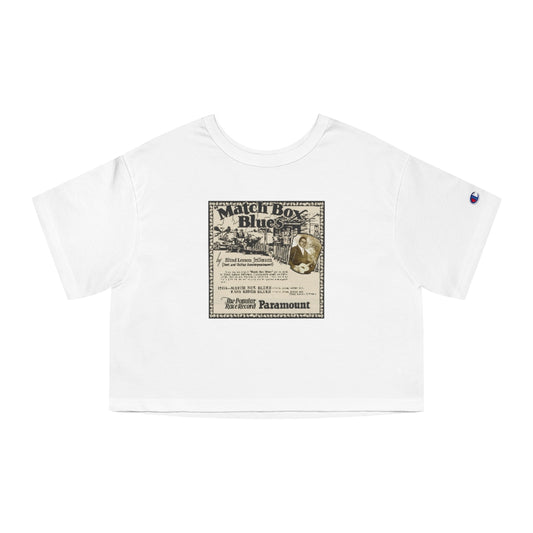 Blind Lemon Jefferson - Champion Women's Heritage Cropped T-Shirt