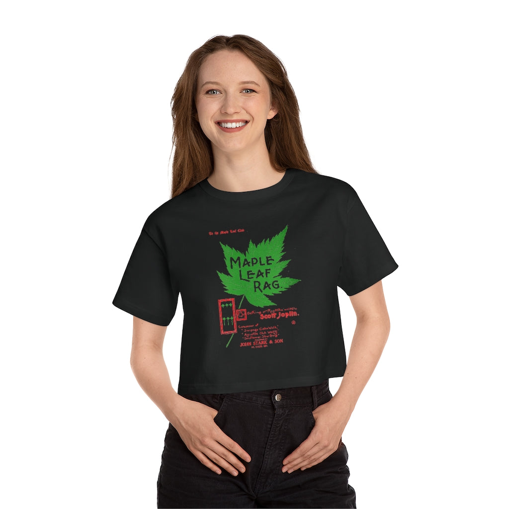 Scott Joplin - Champion Women's Heritage Cropped T-Shirt