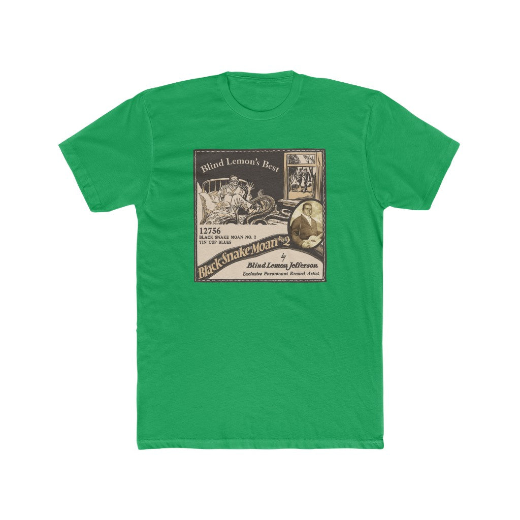 Blind Lemon Jefferson - Men's Cotton Crew Tee