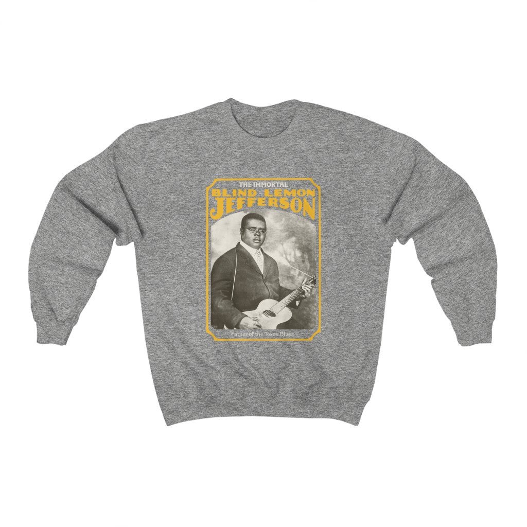 Blind Lemon Jefferson - Unisex Heavy Blend™ Crewneck Sweatshirt