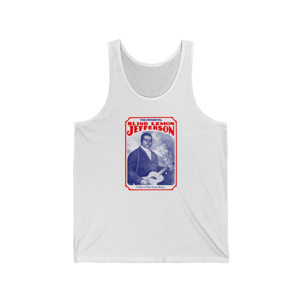 Blind Lemon Jefferson - Unisex Jersey Tank