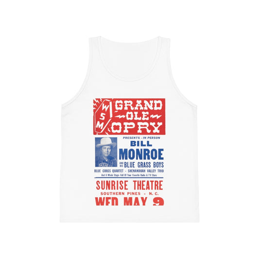 Bill Monroe - Kid's Jersey Tank Top