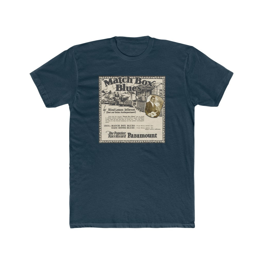 Blind Lemon Jefferson - Men's Cotton Crew Tee