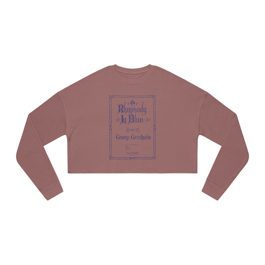 Gershwin - Women's Cropped Sweatshirt