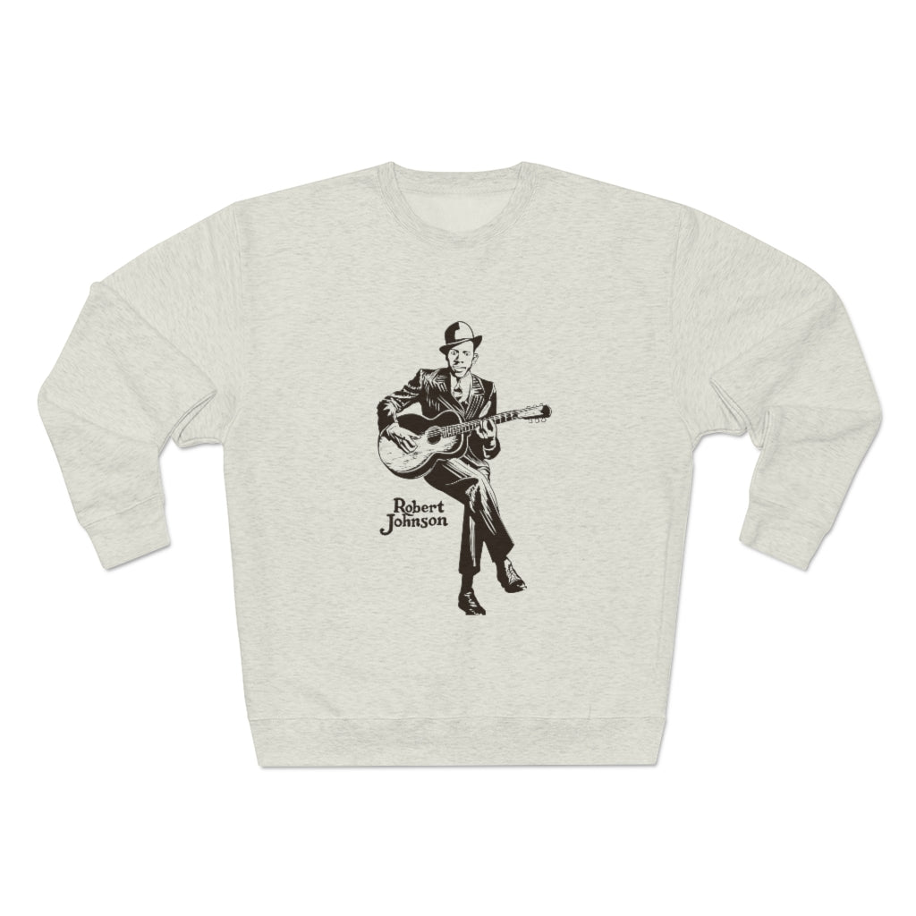 Robert Johnson - Unisex Premium Crewneck Sweatshirt