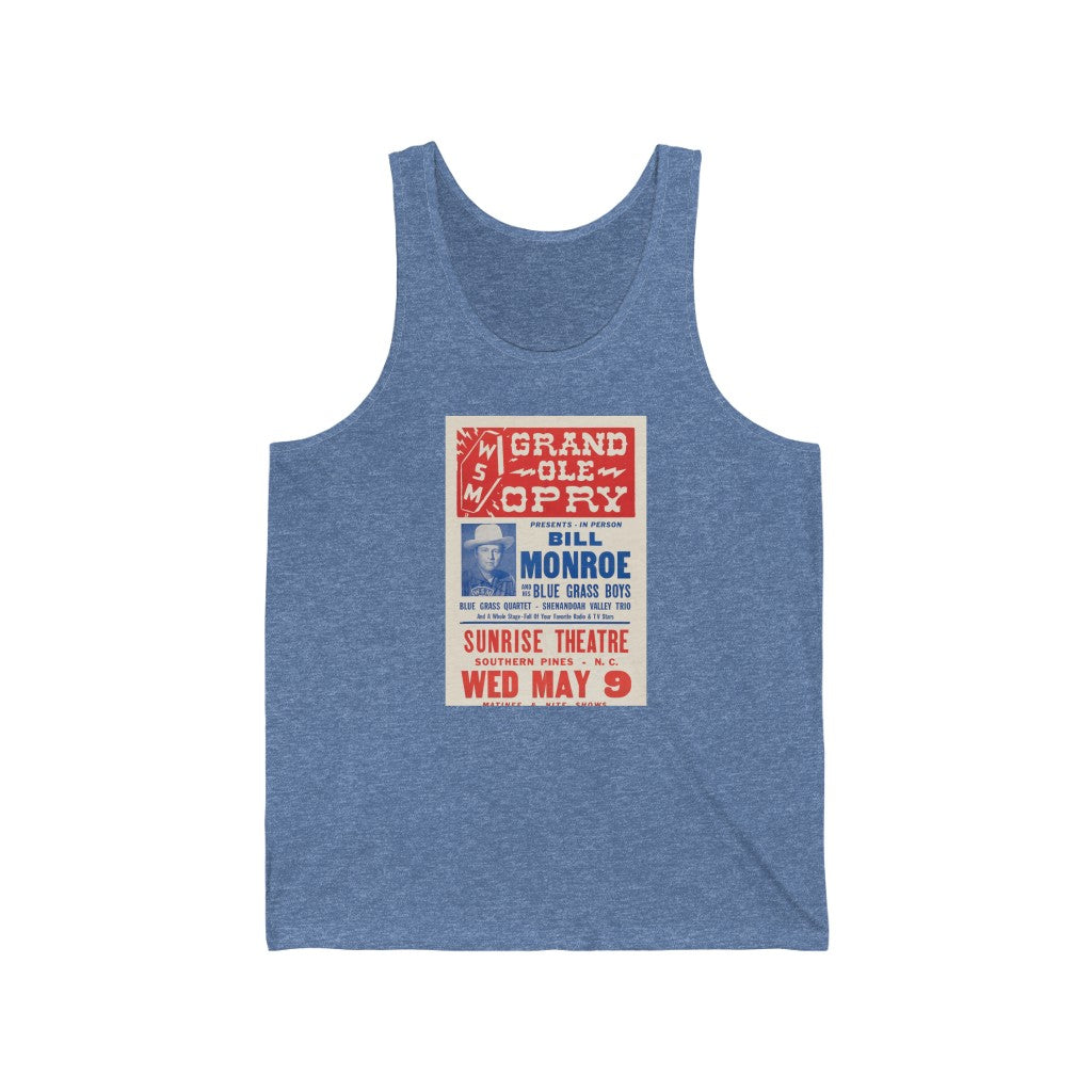 Bill Monroe - Unisex Jersey Tank