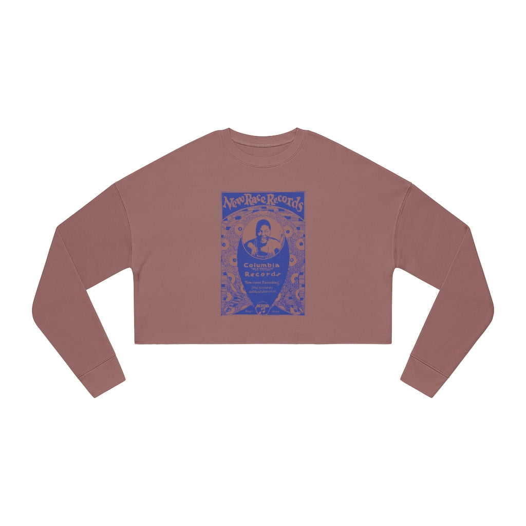 Bessie Smith - Women's Cropped Sweatshirt