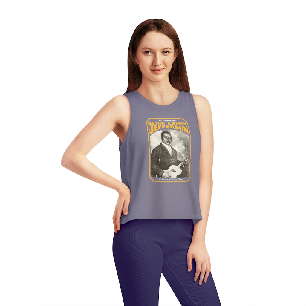 Blind Lemon Jefferson - Women's Dancer Cropped Tank Top