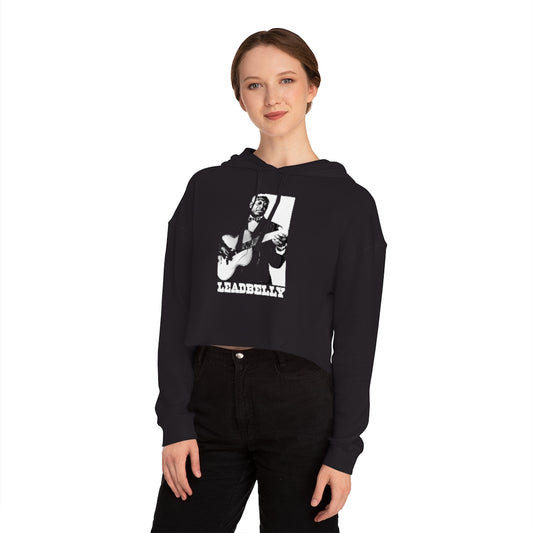 Leadbelly - Women's Cropped Hooded Sweatshirt