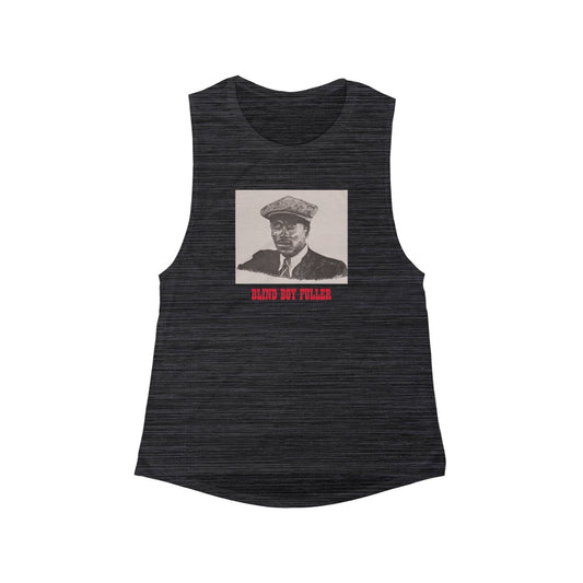 Blind Boy Fuller - Women's Flowy Scoop Muscle Tank