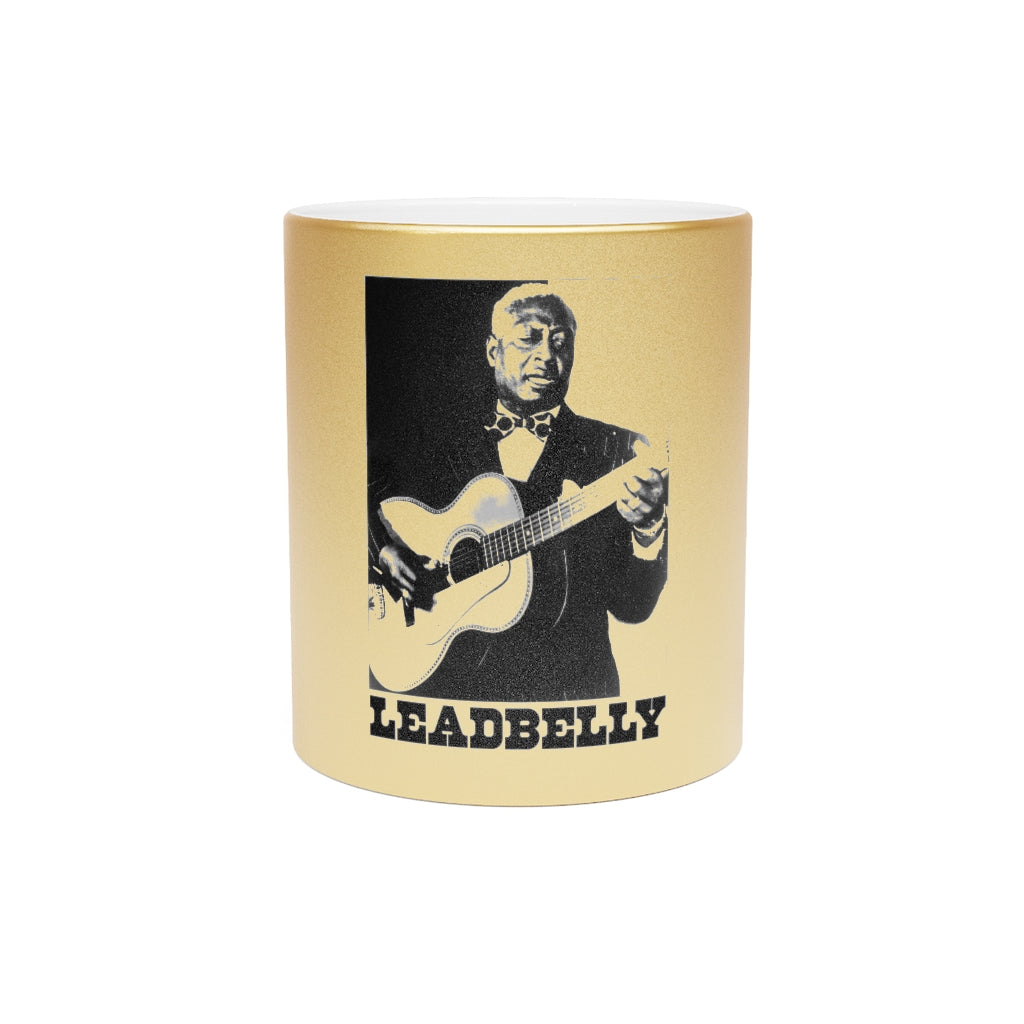 Leadbelly - Metallic Mug (Silver or Gold)