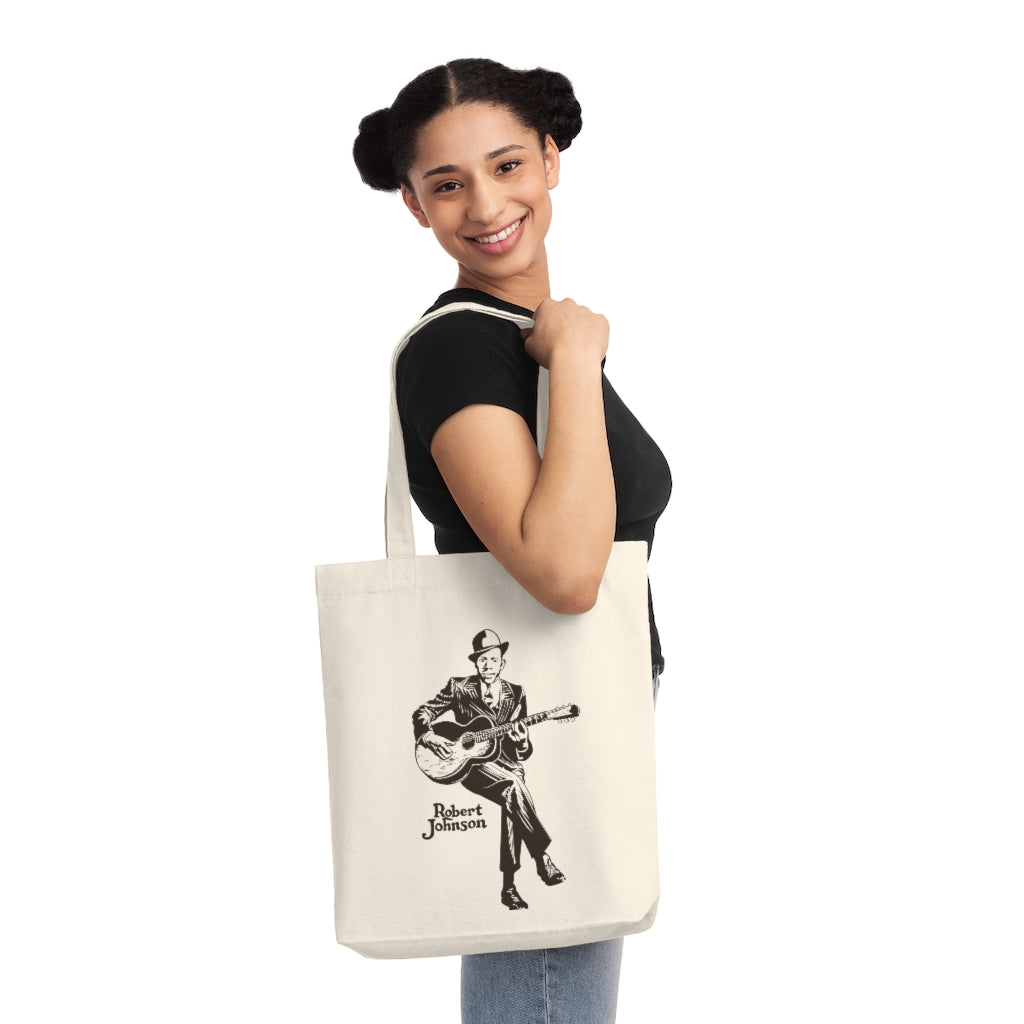 Robert Johnson - Woven Tote Bag