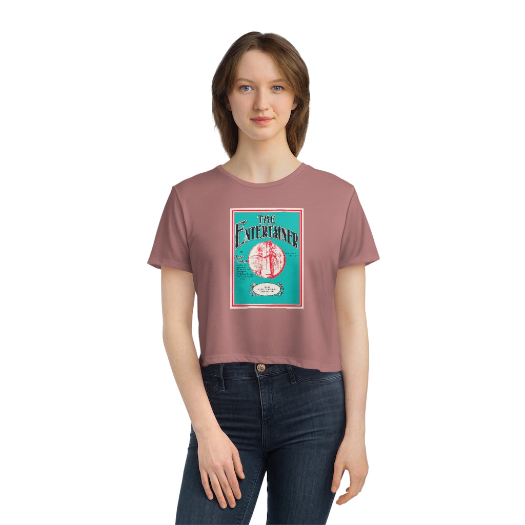 Scott Joplin - Women's Flowy Cropped Teeed Tee