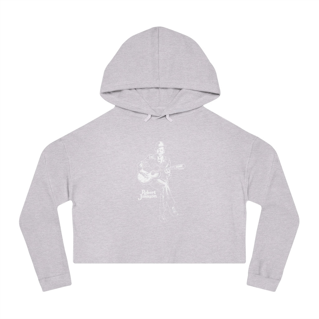 Robert Johnson - Women's Cropped Hooded Sweatshirt