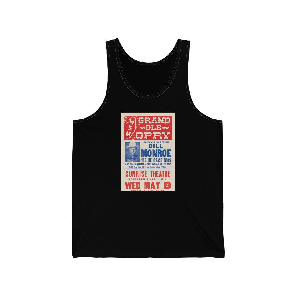 Bill Monroe - Unisex Jersey Tank