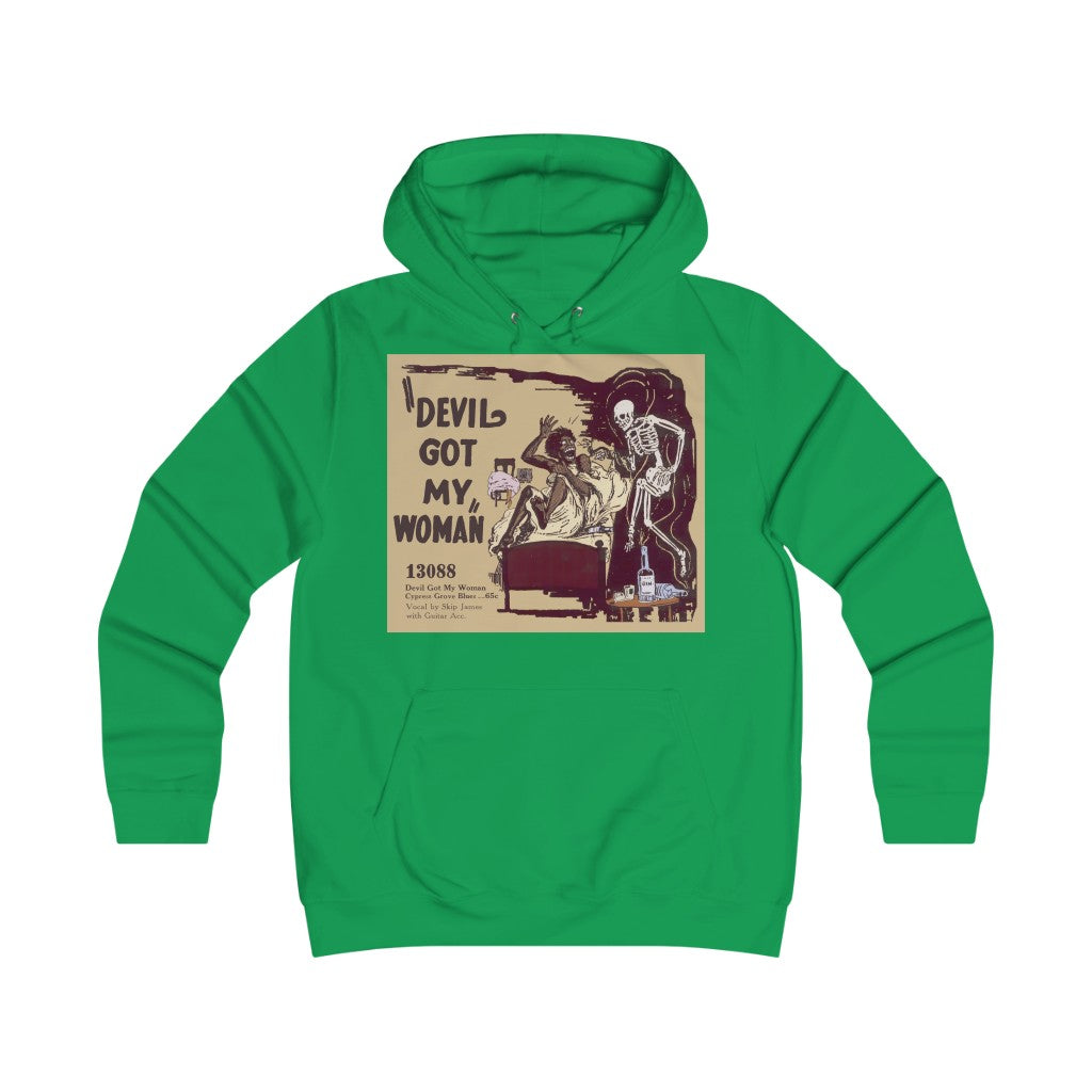 Skip James - Girlie College Hoodie