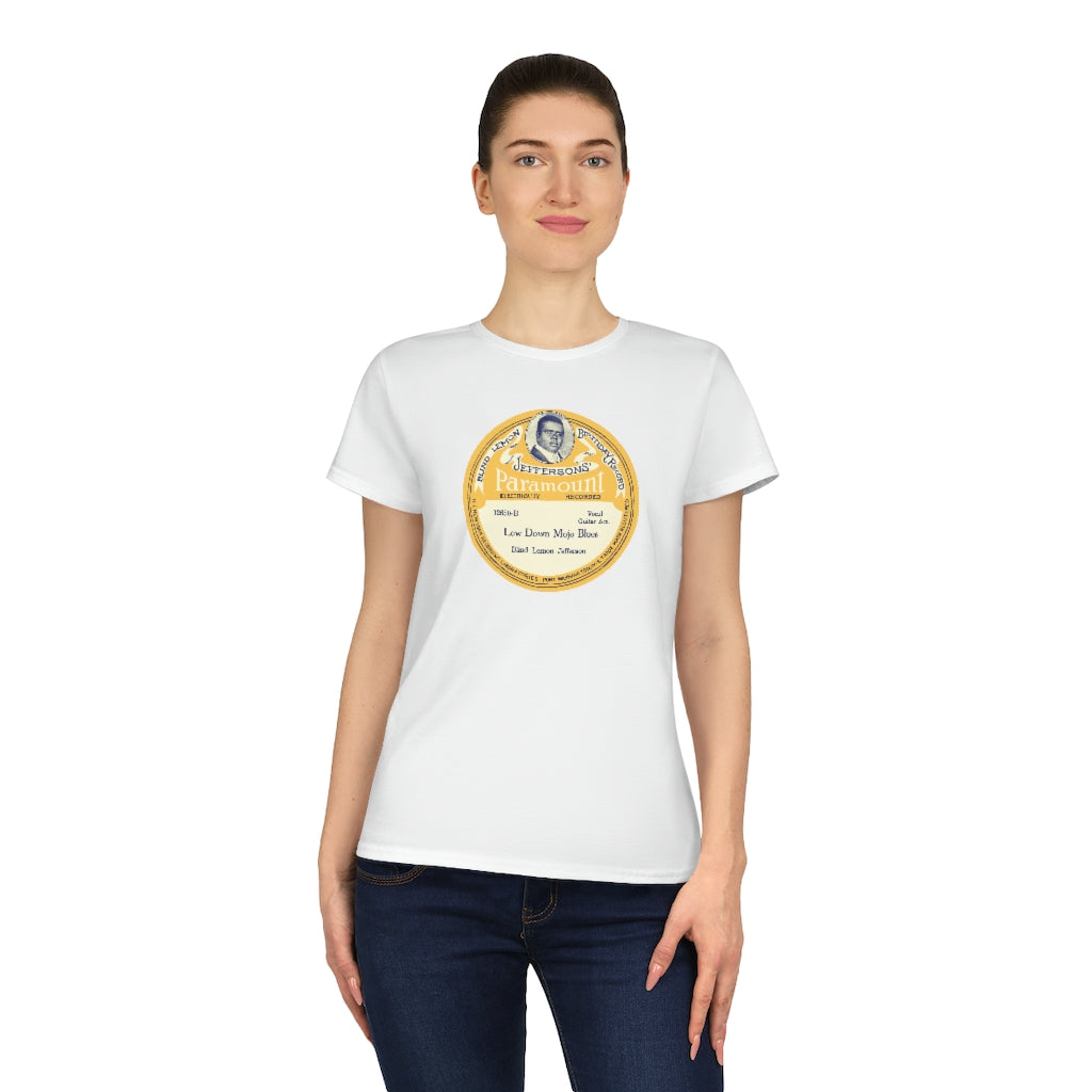 Blind Lemon Jefferson - Ladies' Premium Cotton T-Shirt