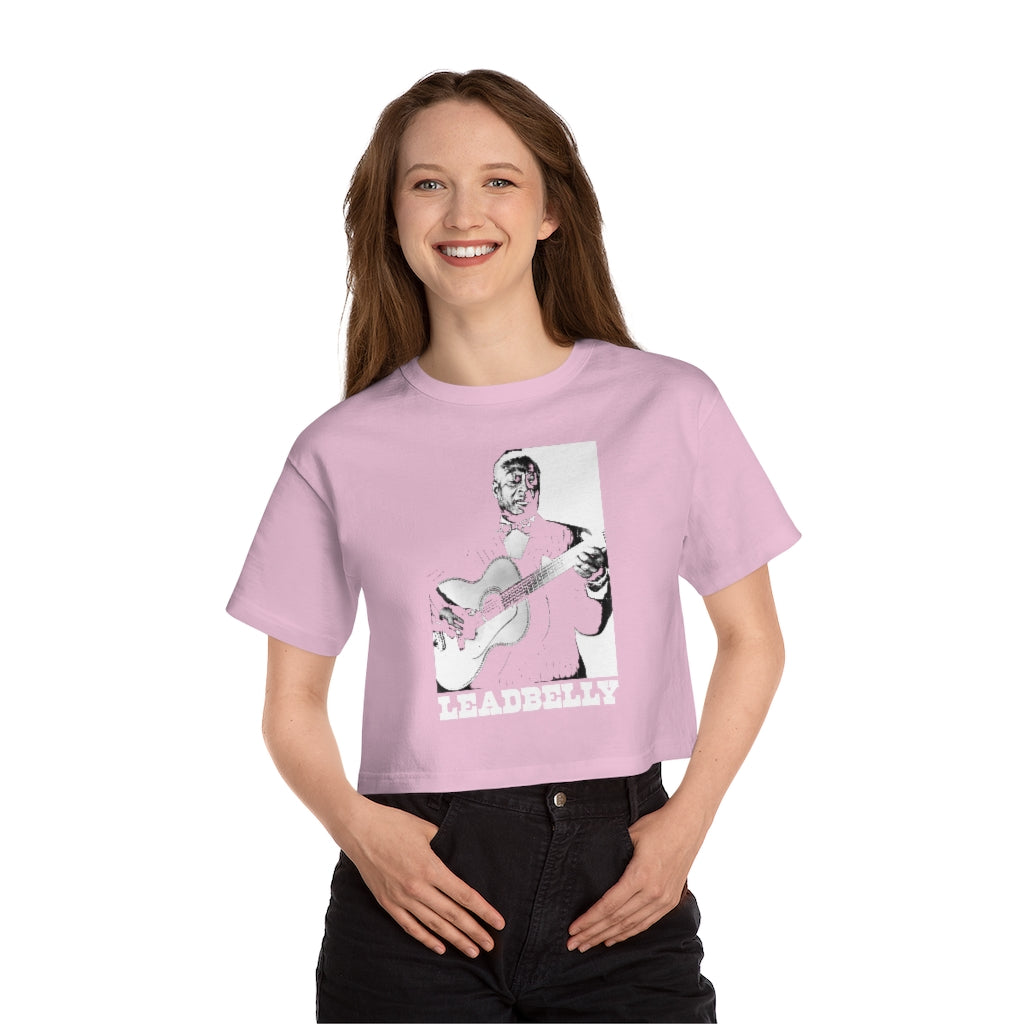 Leadbelly - Champion Women's Heritage Cropped T-Shirt