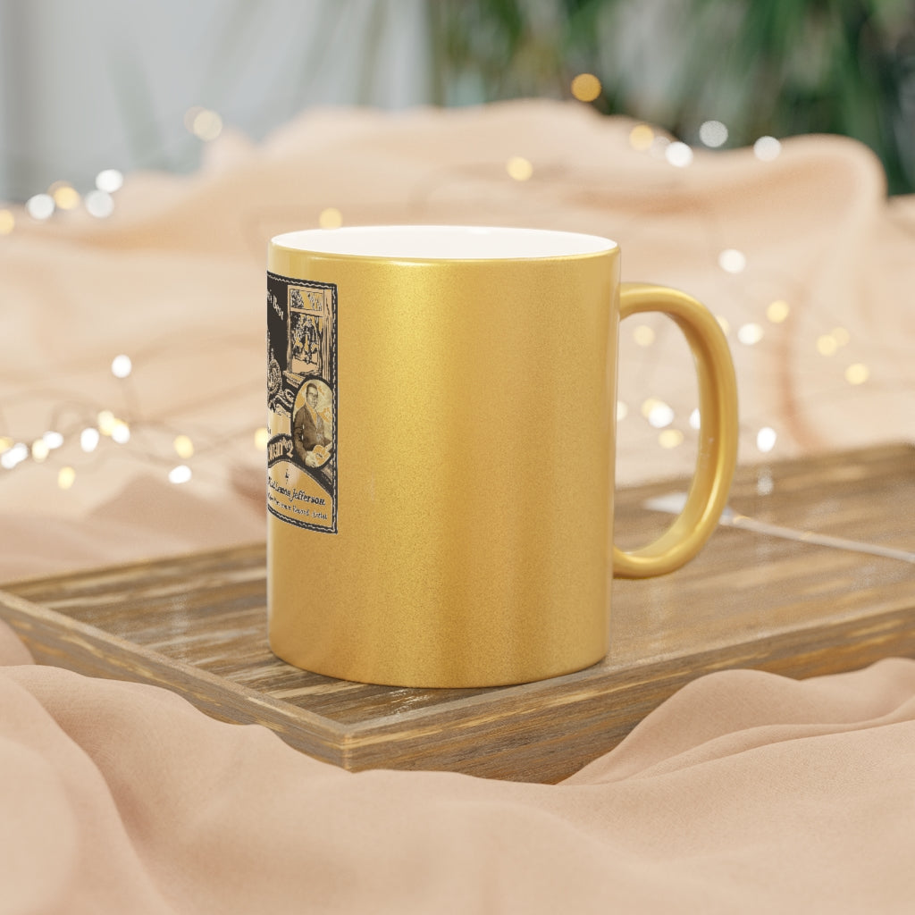 Blind Lemon Jefferson - Metallic Mug (Silver or Gold)