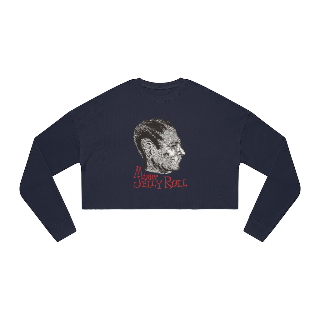 Jelly Roll Morton - Women's Cropped Sweatshirt