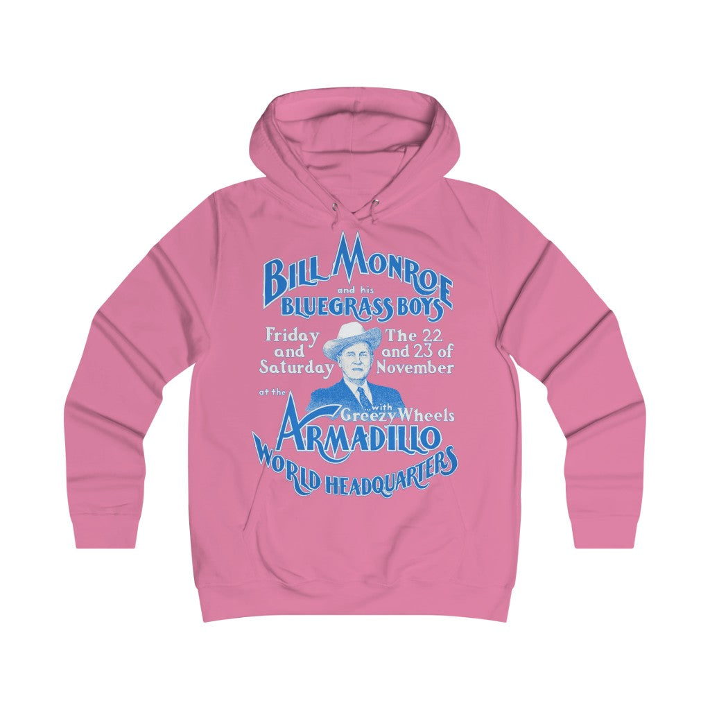 Bill Monroe - Girlie College Hoodie