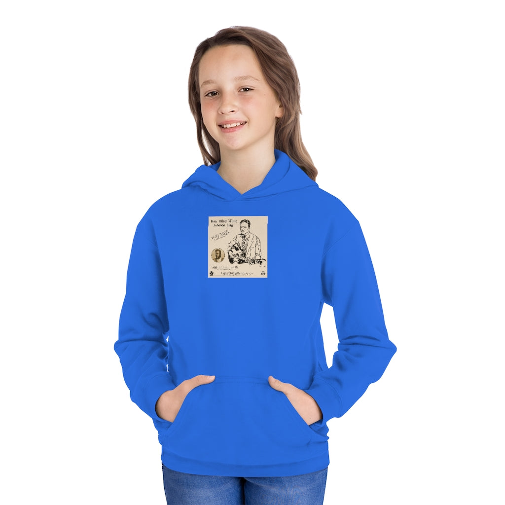 Blind Willie Johnson - Youth Fleece Hoodie