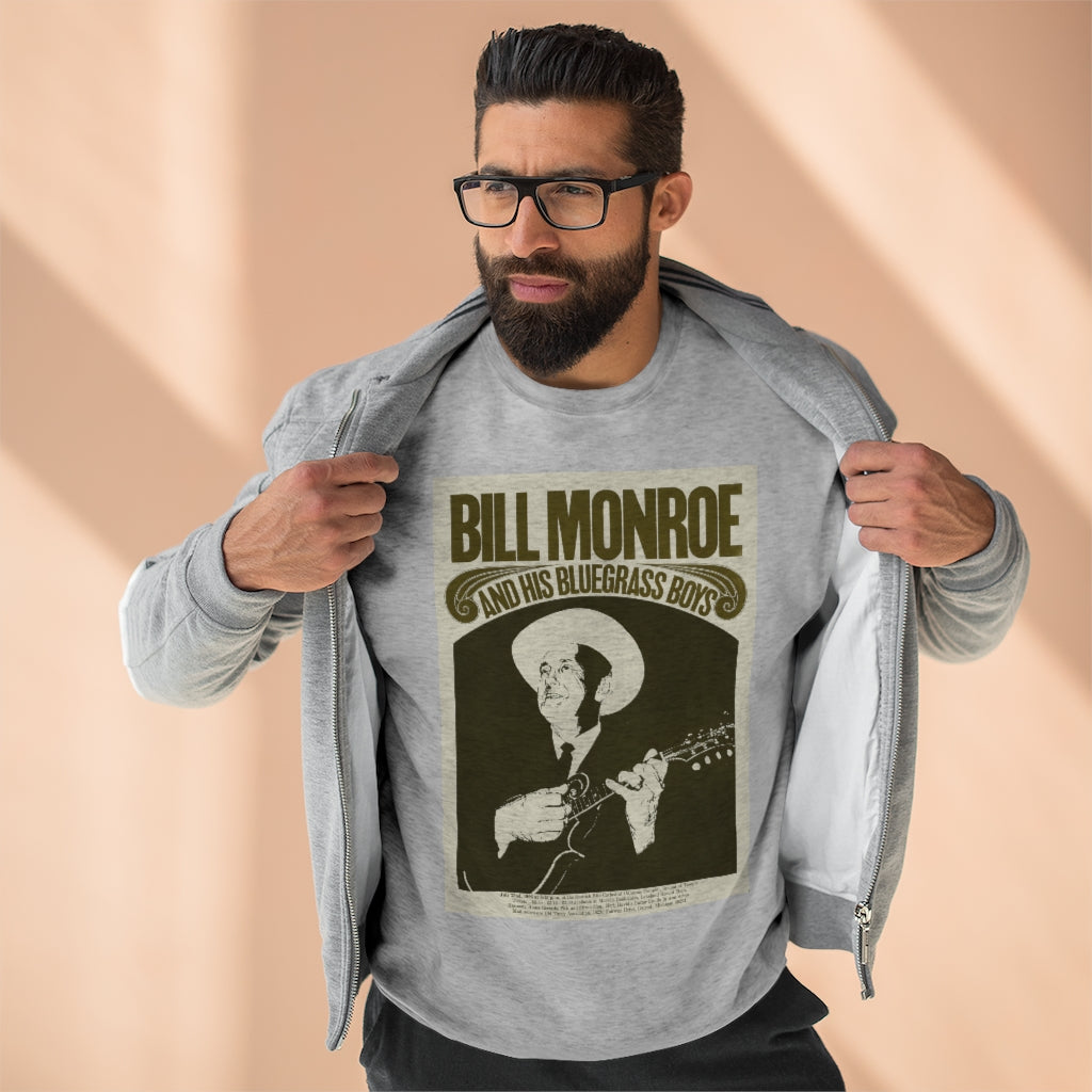 Bill Monroe - Unisex Premium Crewneck Sweatshirt