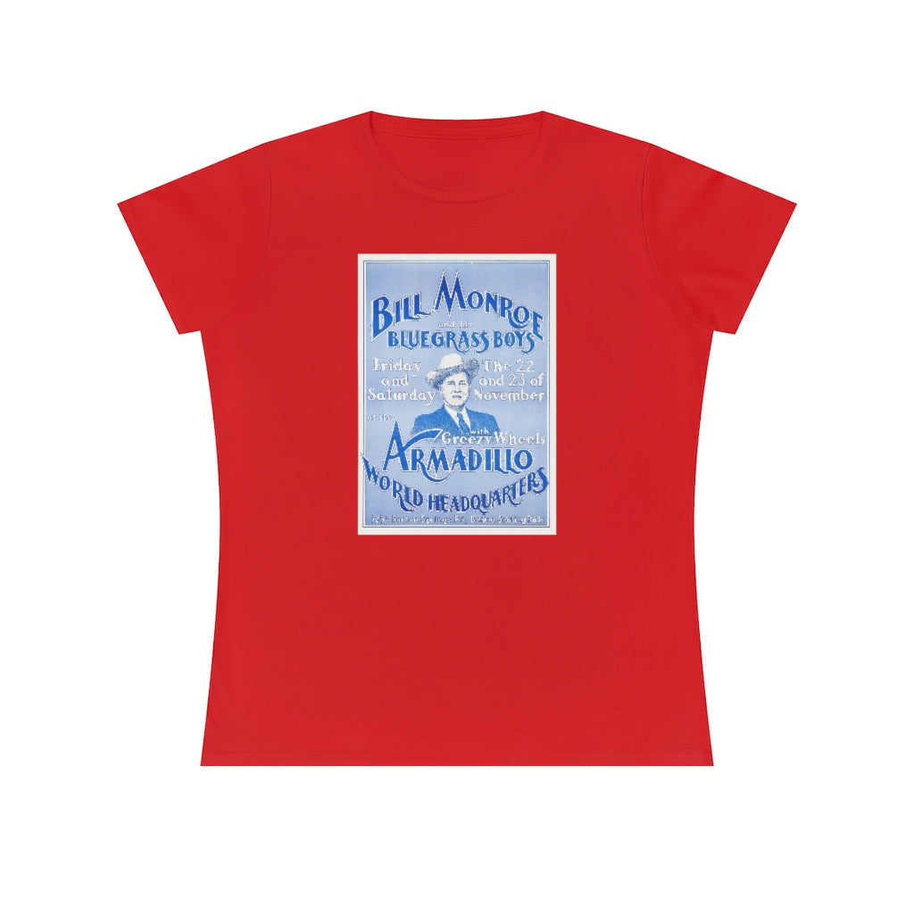 Bill Monroe - Ladies' Premium Cotton T-Shirt