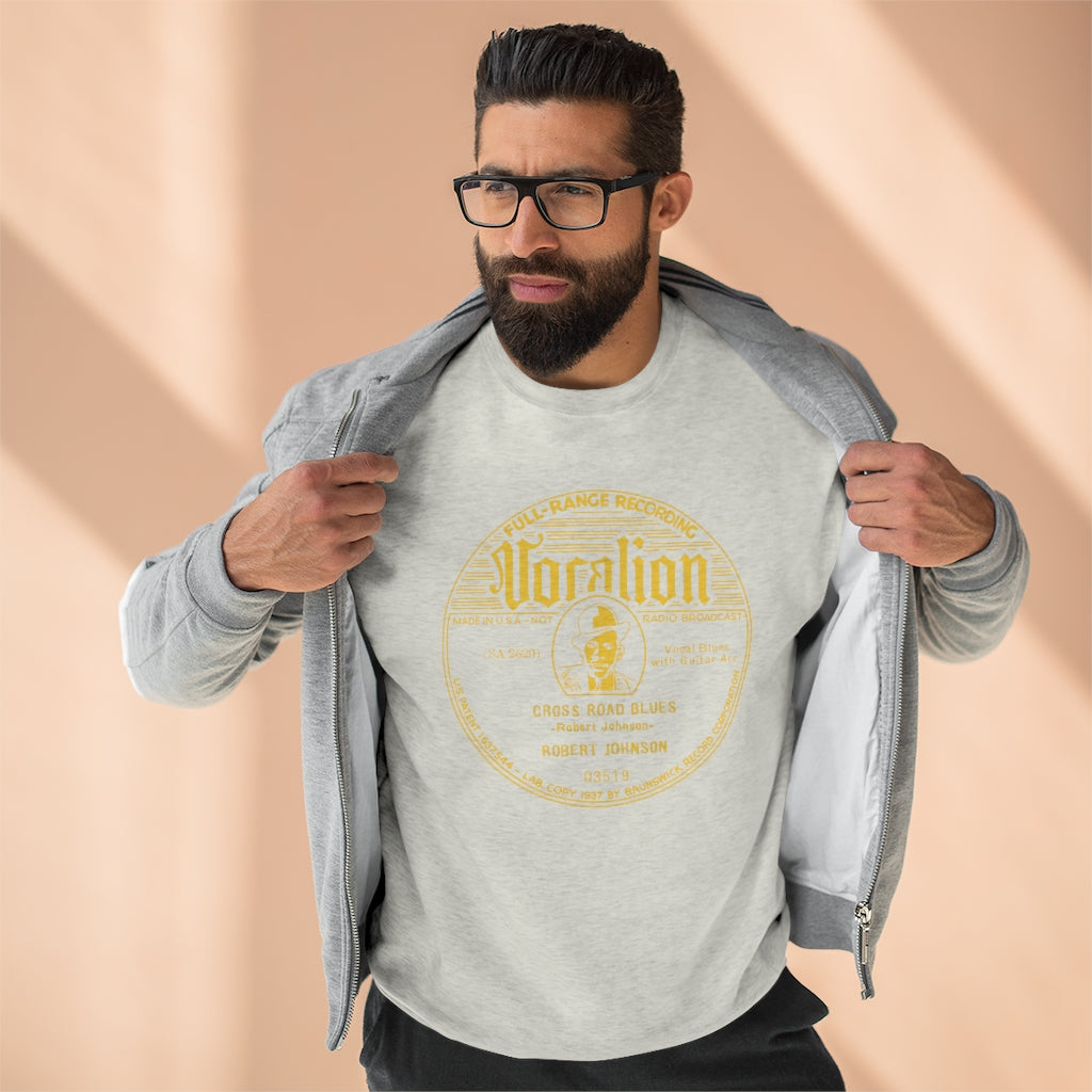 Robert Johnson - Unisex Premium Crewneck Sweatshirt