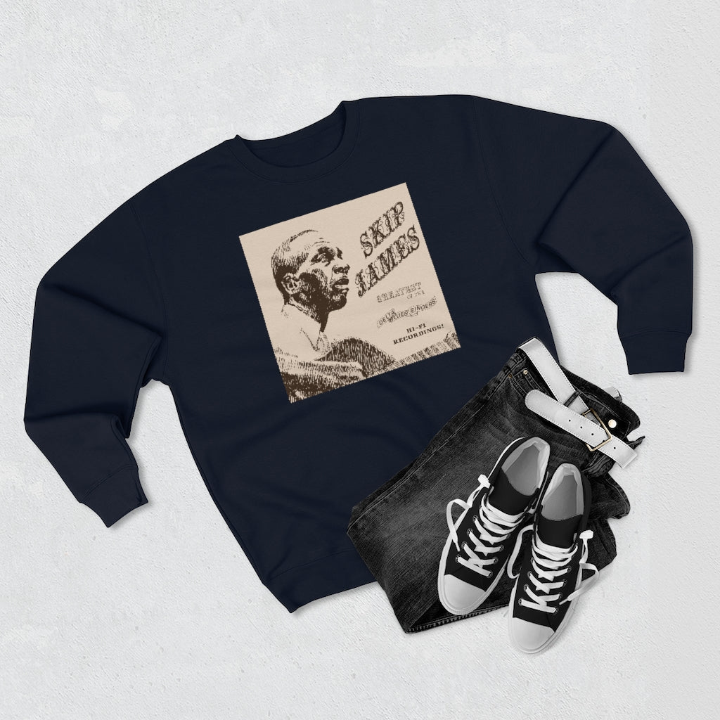 Skip James - Unisex Premium Crewneck Sweatshirt