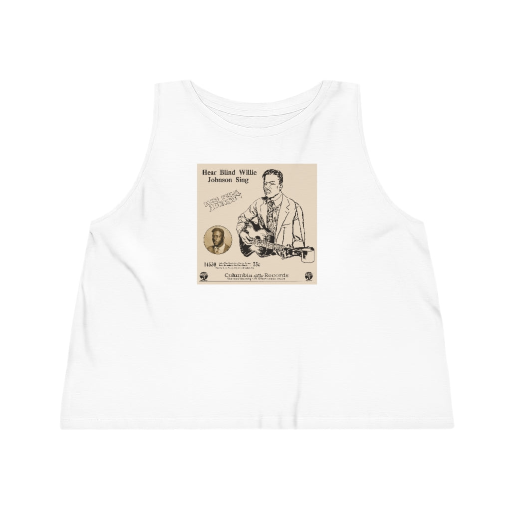 Blind Lemon Jefferson - Women's Dancer Cropped Tank Top