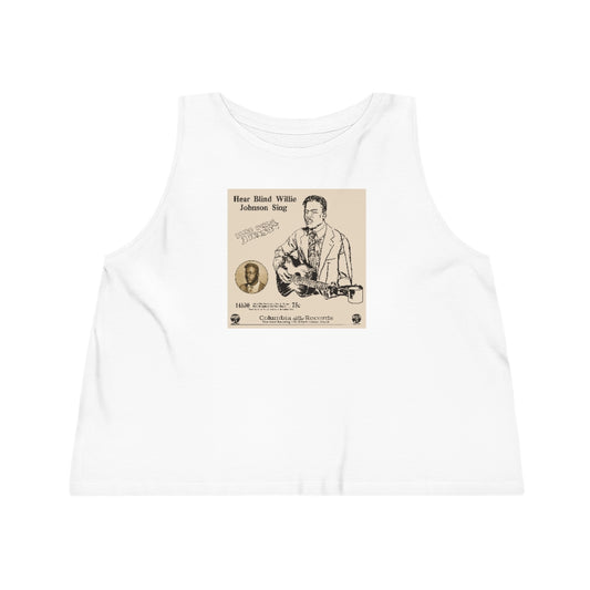 Blind Lemon Jefferson - Women's Dancer Cropped Tank Top