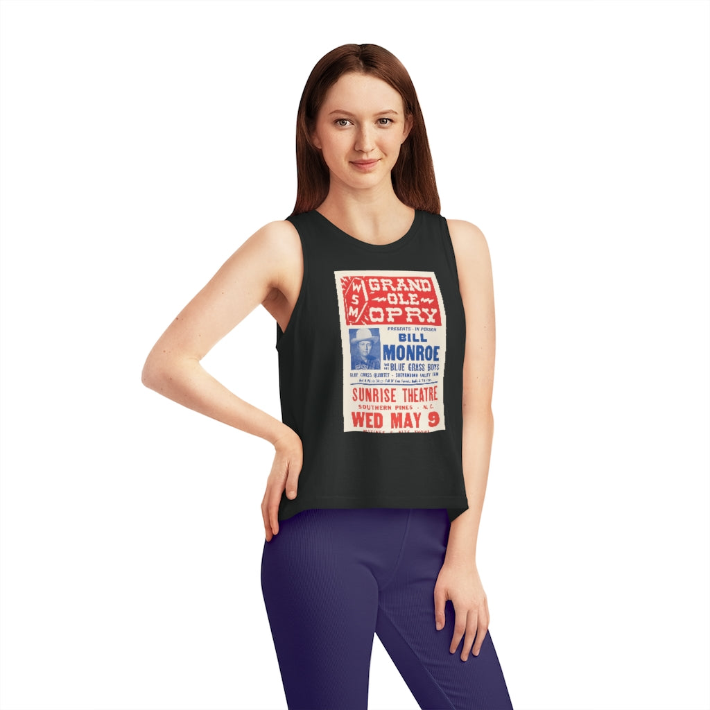 Bill Monroe - Women's Dancer Cropped Tank Top