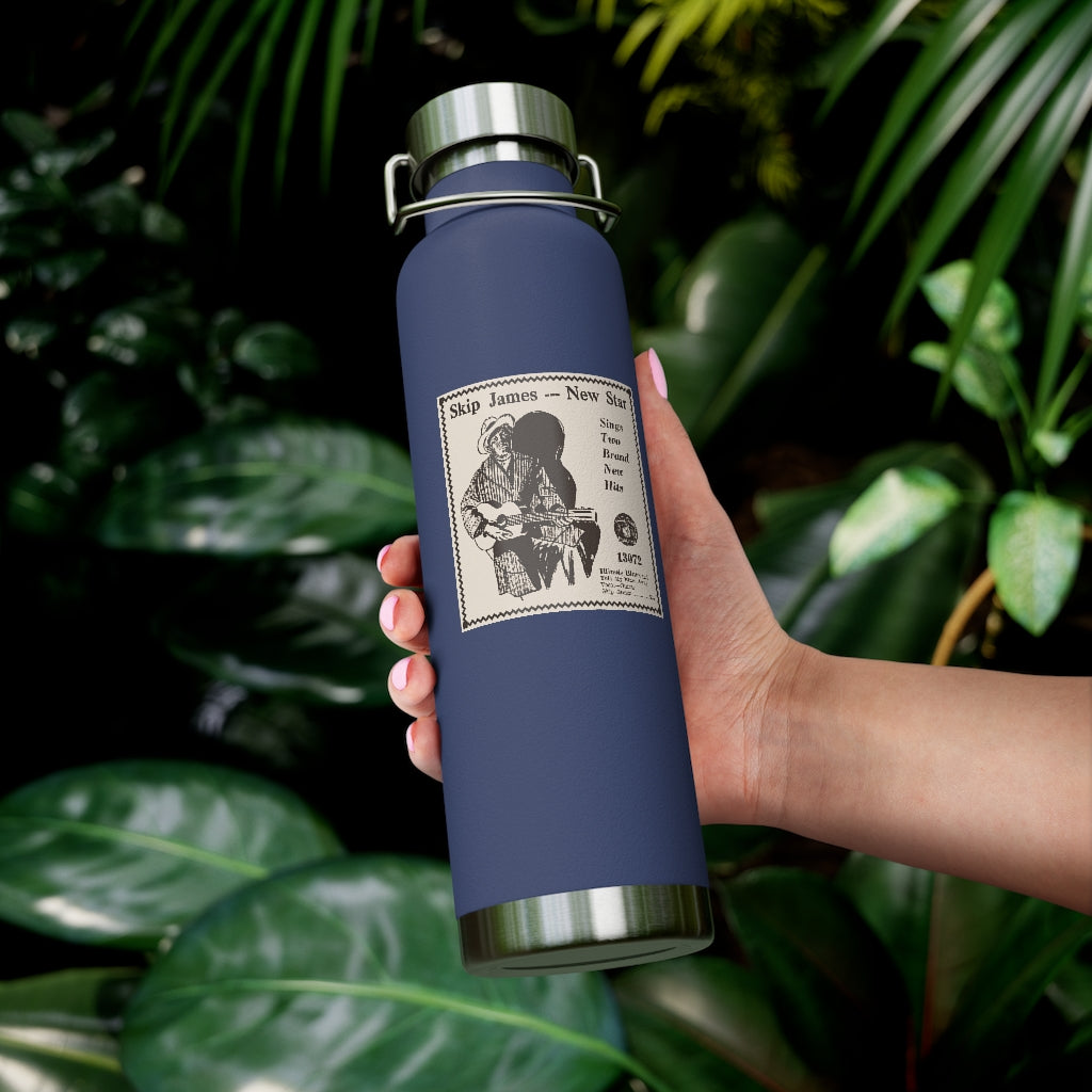 Skip James - 22oz Vacuum Insulated Bottle