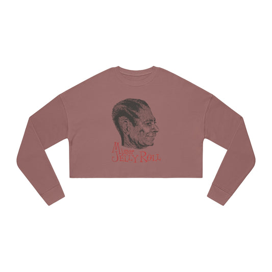 Jelly Roll Morton - Women's Cropped Sweatshirt