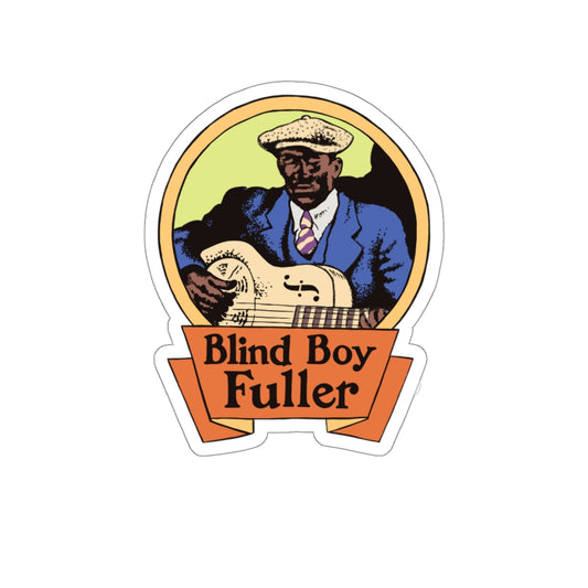 Blind Boy Fuller - Die-Cut Stickers