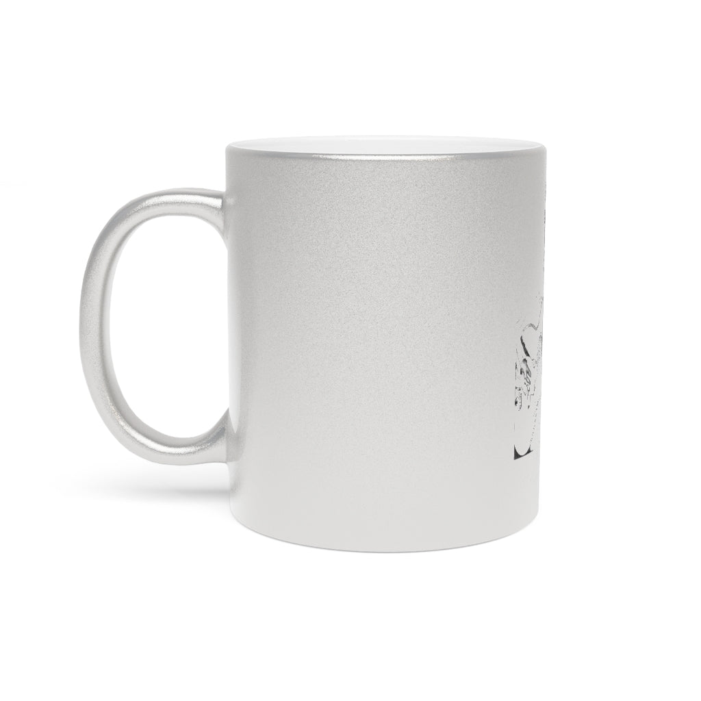 Leadbelly - Metallic Mug (Silver or Gold)