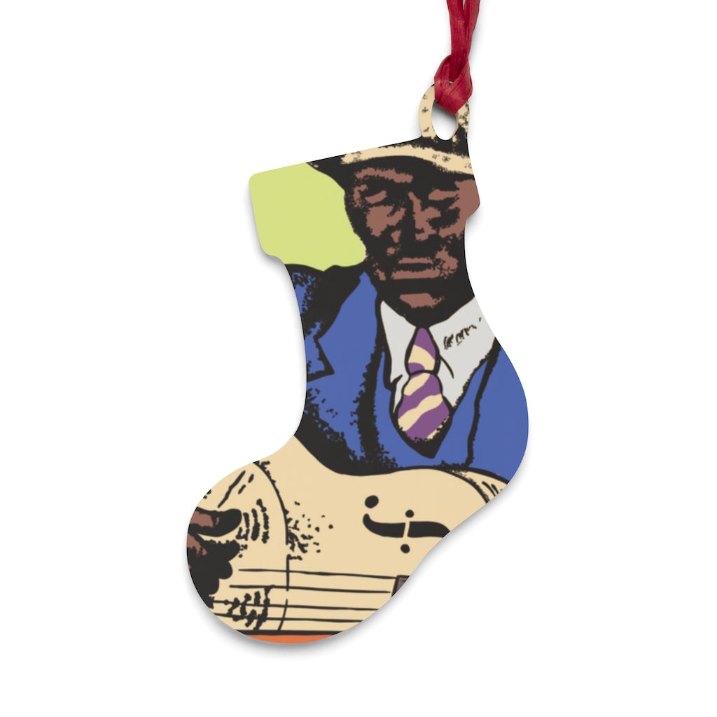 Blind Boy Fuller - Wooden Ornaments