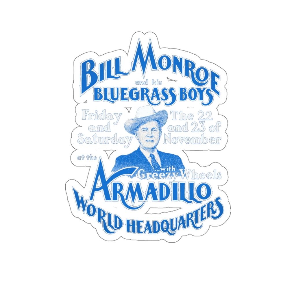 Bill Monroe - Kiss-Cut Stickers